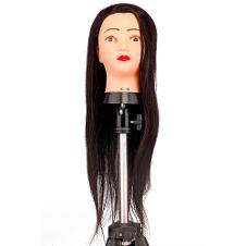 Training mannequin hot sale head hair